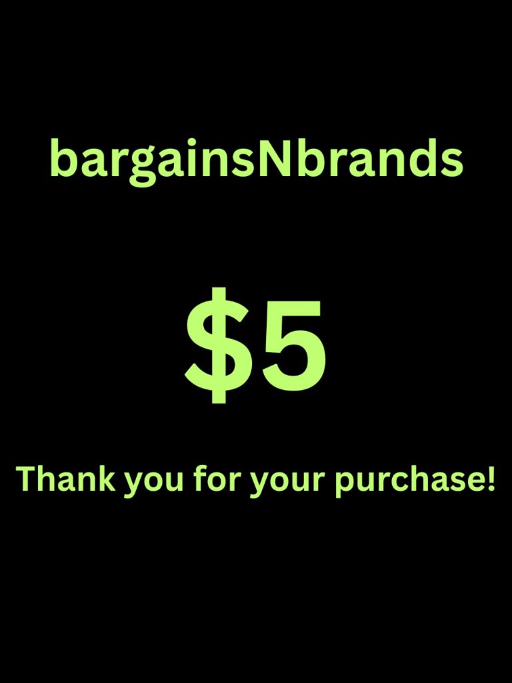 Unlisted Show Item. Thank you for your purchase!
